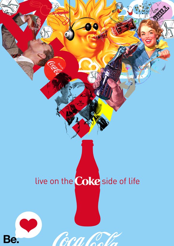 可口可乐(Coca-Cola)平面设计欣赏