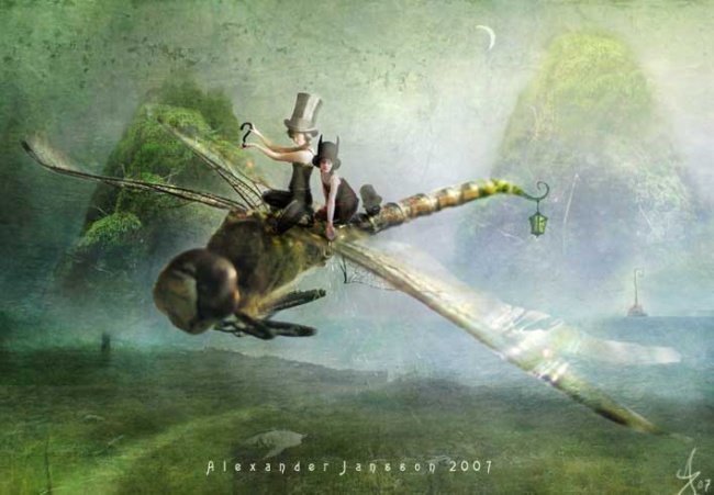 Alexander Jansson的奇幻超现实插画世界(一)