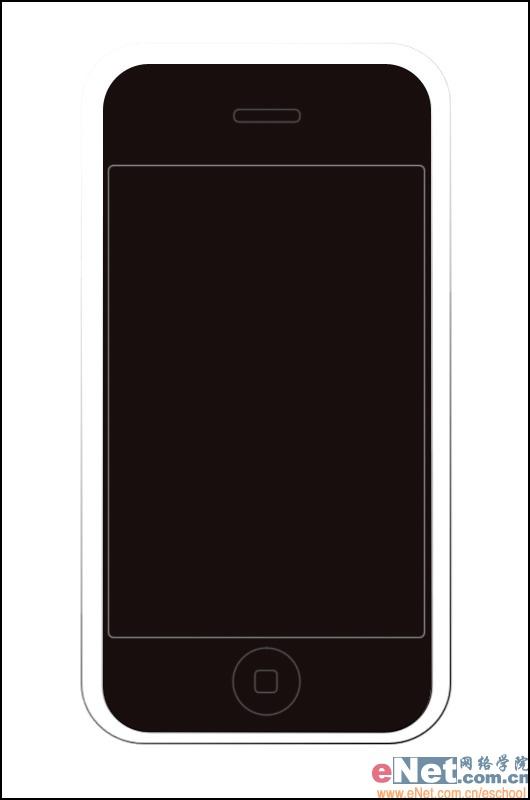 PS绘制苹果iPhone