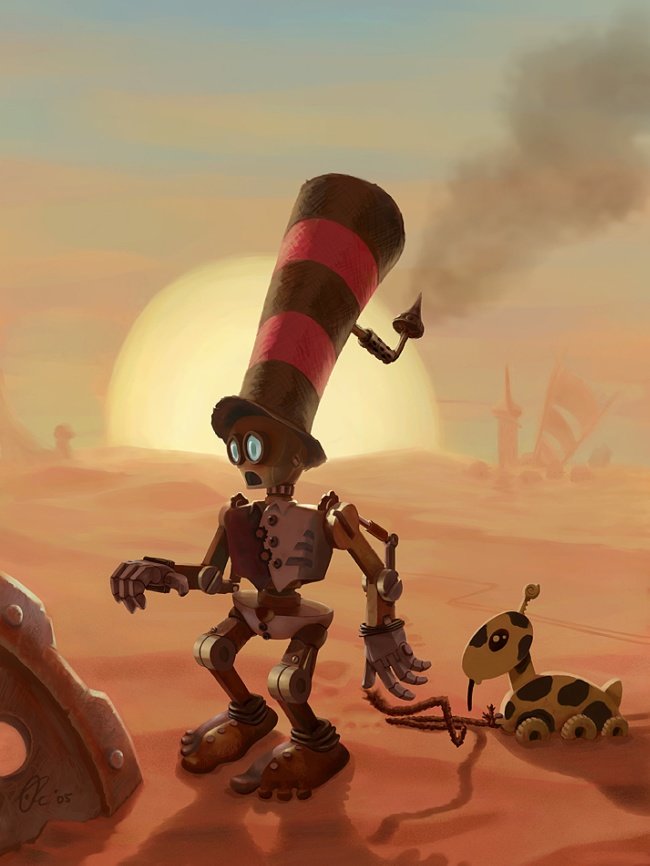 Harald&nbsp;Oesterle&nbsp;插画欣赏