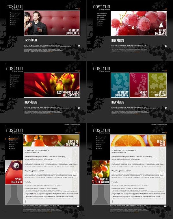 FA design 网页界面设计