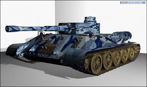 3ds MAX大型坦克建模教程