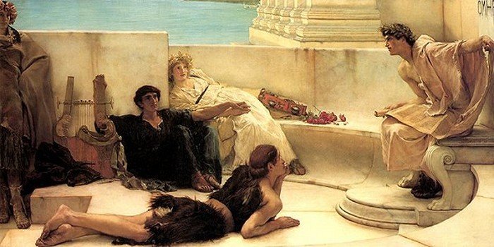 英国皇家学院派画家阿尔玛-达德玛(Alma Tadema)