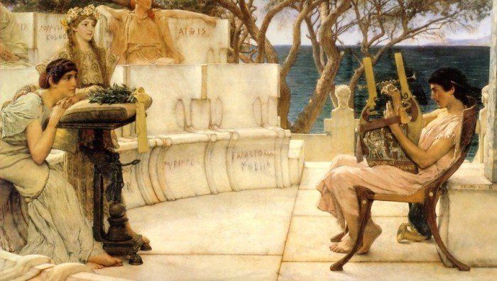 英国皇家学院派画家阿尔玛-达德玛(Alma Tadema)