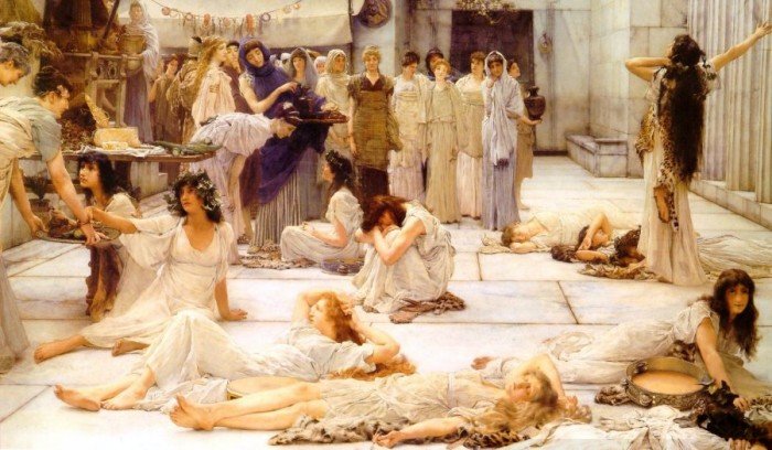 英国皇家学院派画家阿尔玛-达德玛(Alma Tadema)