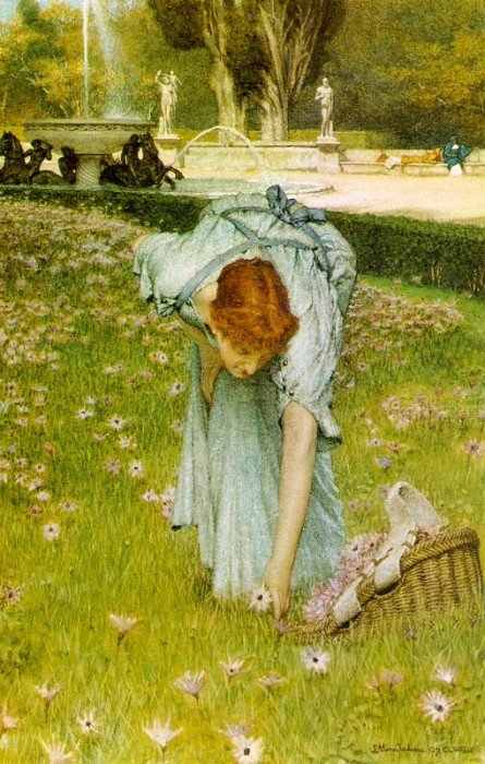 英国皇家学院派画家阿尔玛-达德玛(Alma Tadema)