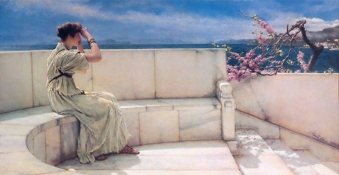 英国皇家学院派画家阿尔玛-达德玛(Alma Tadema)