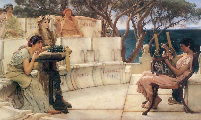 英国皇家学院派画家阿尔玛-达德玛(Alma Tadema)