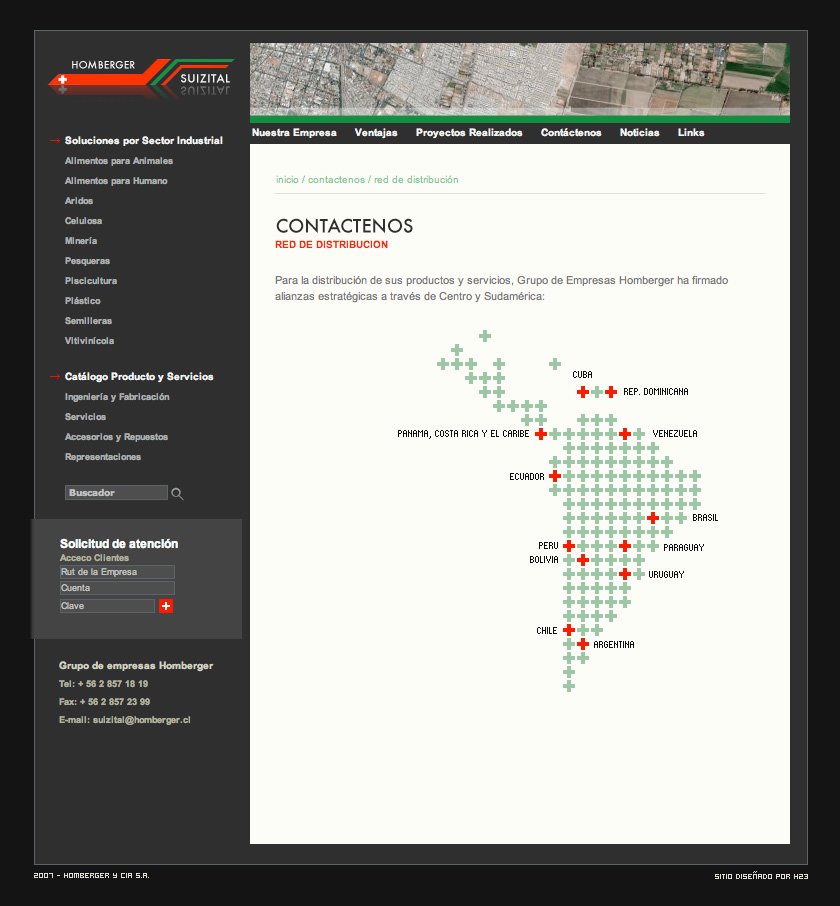 智利H23设计团队网页设计欣赏(上)