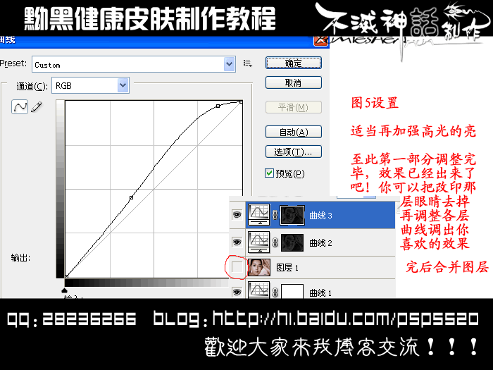 PS调色教程:打造黝黑健康质感皮肤