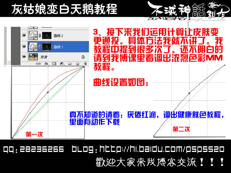 PS调色教程:灰姑娘变白天鹅