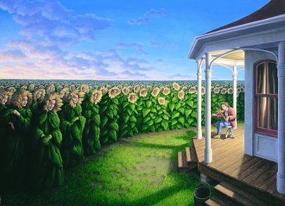 令人惊叹的想象力: Rob Gonsalves 的奇幻艺术