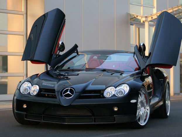 2008 Mercedes-Benz SLR Mclaren Roadster跑