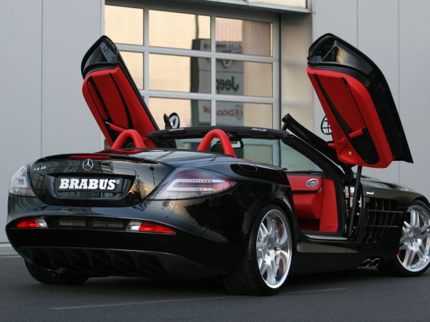 2008 Mercedes-Benz SLR Mclaren Roadster跑