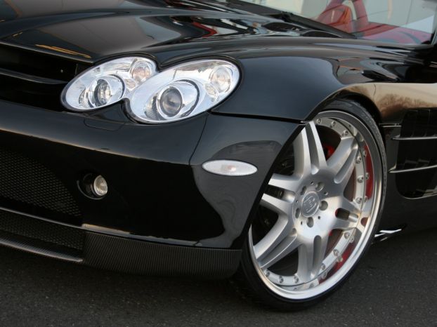 2008 Mercedes-Benz SLR Mclaren Roadster跑