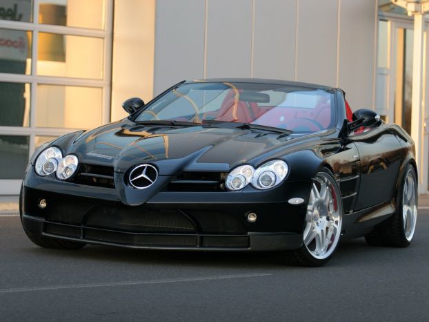 2008 Mercedes-Benz SLR Mclaren Roadster跑