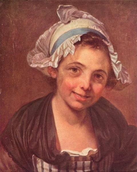 法国著名画家让-巴蒂斯特·格勒兹(Jean-Baptiste Greuze)