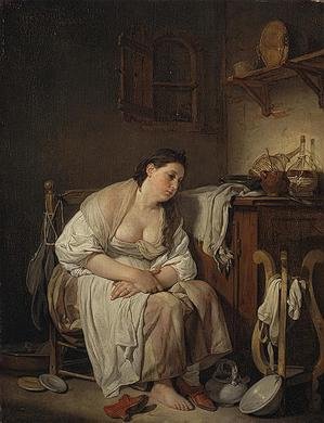 法国著名画家让-巴蒂斯特·格勒兹(Jean-Baptiste Greuze)