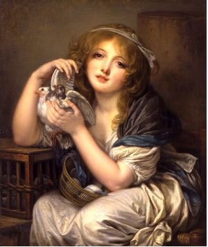 法国著名画家让-巴蒂斯特·格勒兹(Jean-Baptiste Greuze)