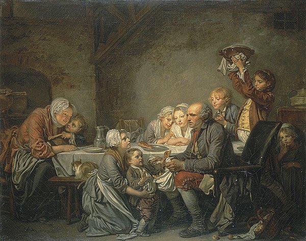 法国著名画家让-巴蒂斯特·格勒兹(Jean-Baptiste Greuze)