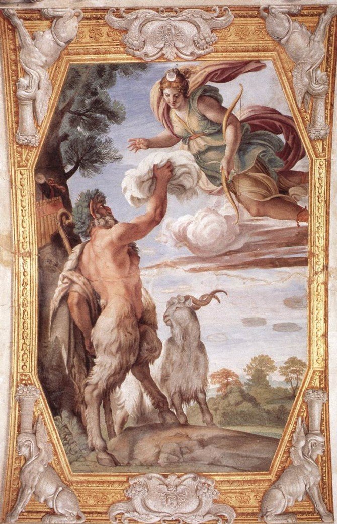 巴洛克画家阿尼巴尔．卡拉齐(Annibale Carracci)