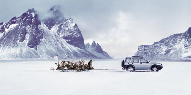 Land Rover 路虎汽车广告摄影
