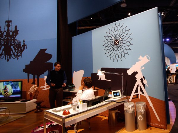 2008年国际消费电子展(CES)惠普展台设计