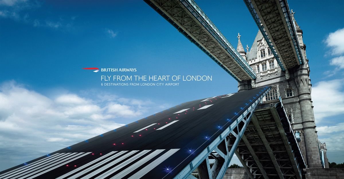 British Airways(英国航空)平面广告欣赏