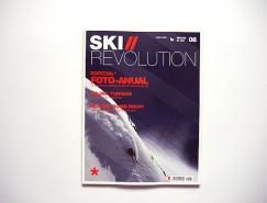 滑雪杂志Ski Revolution版式设计