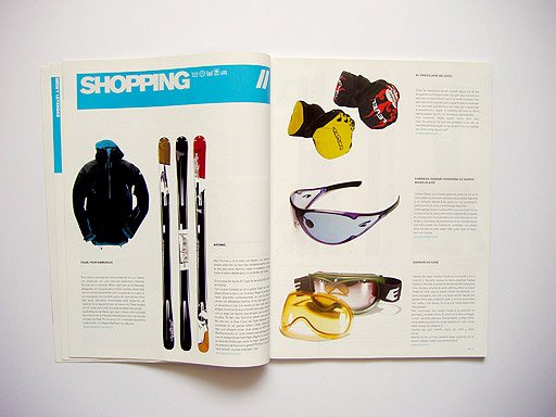 滑雪杂志Ski Revolution版式设计