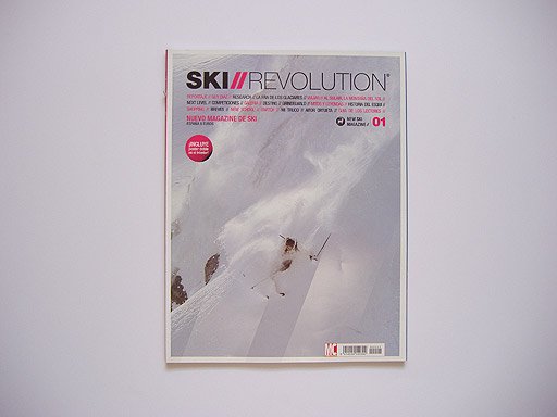 滑雪杂志Ski Revolution版式设计