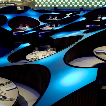 蓝色青蛙餐厅室内设计