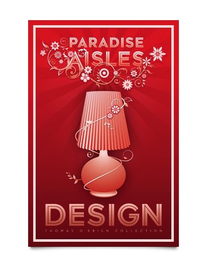 paradise aisles海报设计