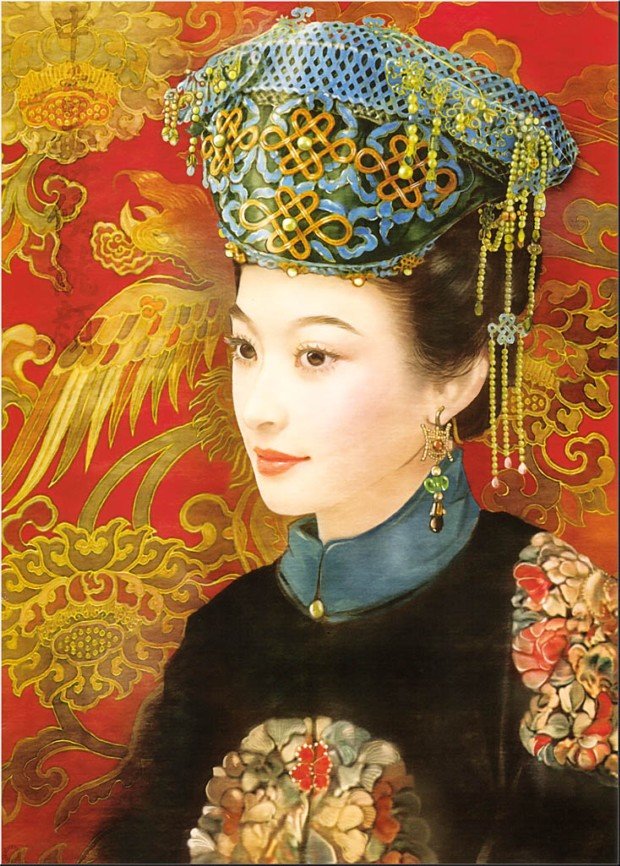 台湾插画家德珍(DerJen):中国古典女性插画欣赏之三