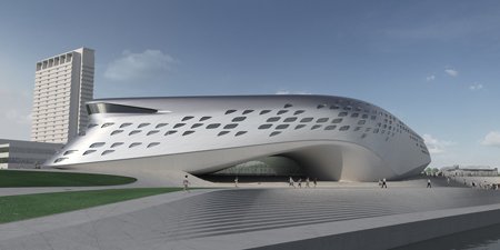 Zaha Hadid设计的Guggenheim博物馆