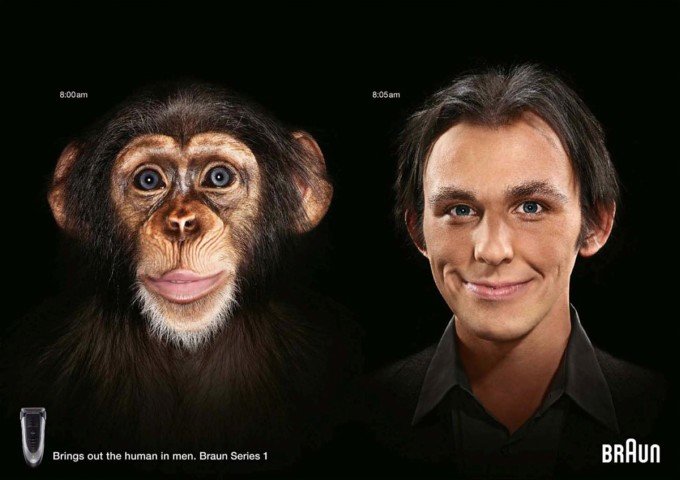 进化: Braun电动剃须刀广告欣赏