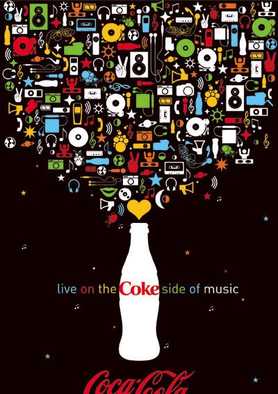 可口可乐(Coca-Cola)艺术海报设计欣赏