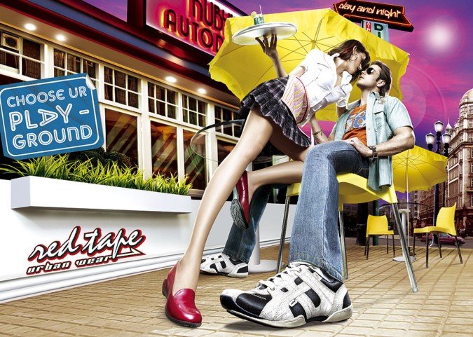 Redtape鞋广告设计欣赏