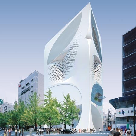 建筑欣赏:Louis Vuitton日本旗舰店