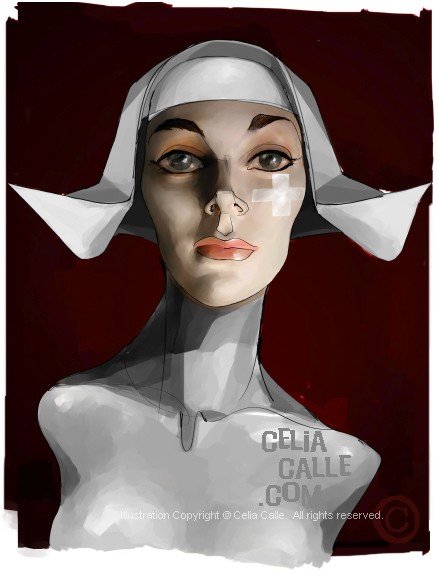 celia celle现代时尚插画欣赏