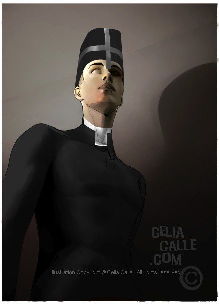 celia celle现代时尚插画欣赏