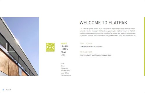 flatpak网页设计欣赏