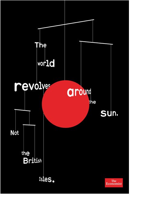 《经济学人》(The Economist)杂志招贴设计