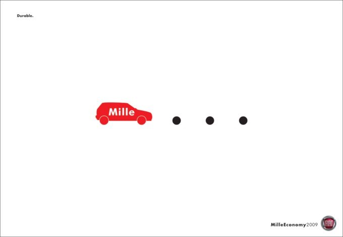 FIAT Mille汽车广告欣赏