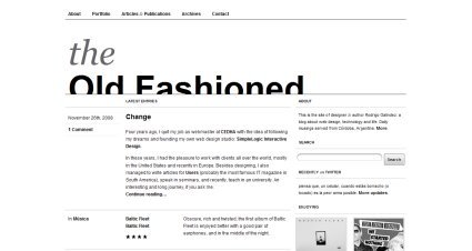 黑白灰色系设计:37个简约的网站设计