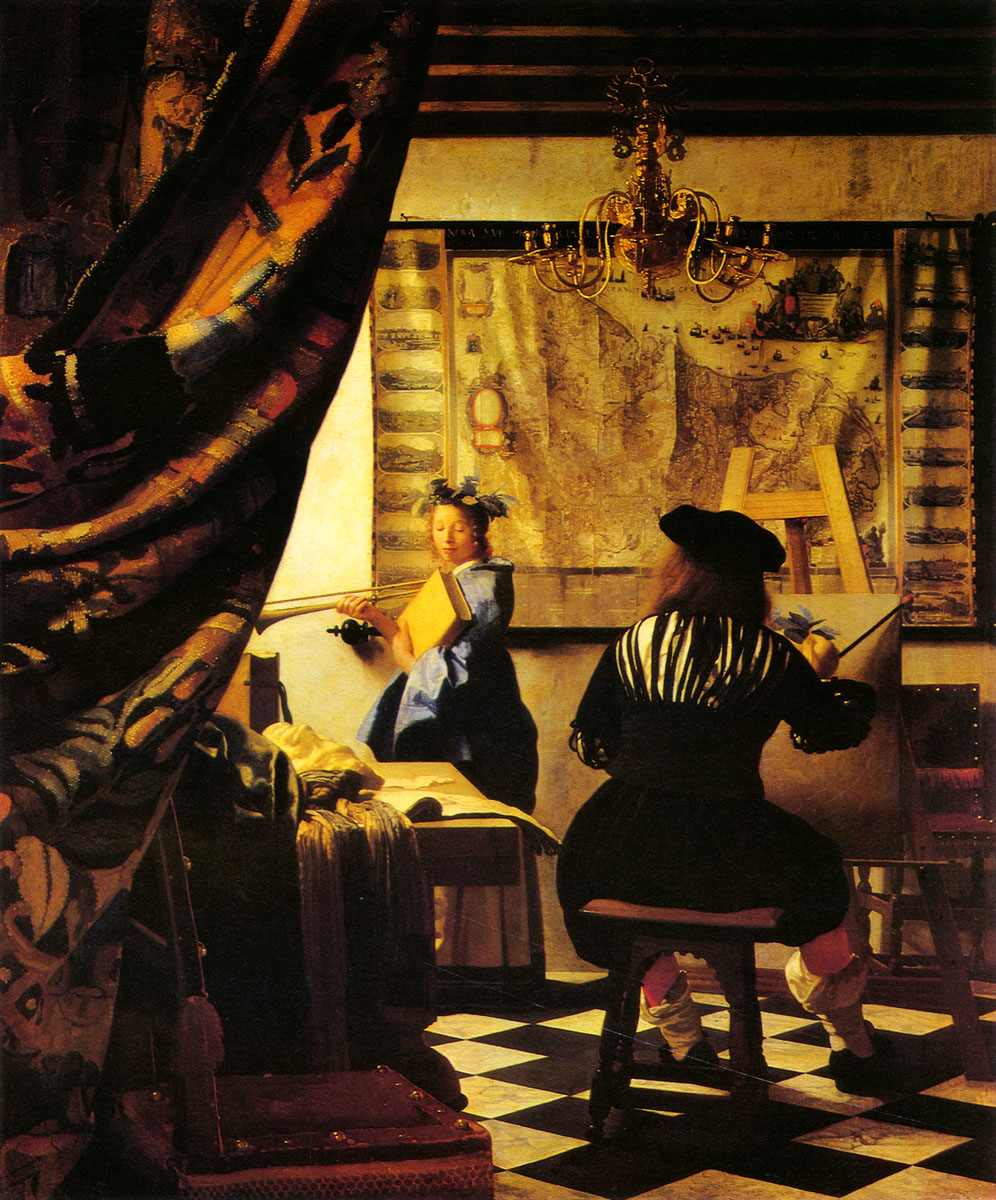 荷兰17世纪杰出画家约翰内斯·维米尔( Johannes Vermeer)