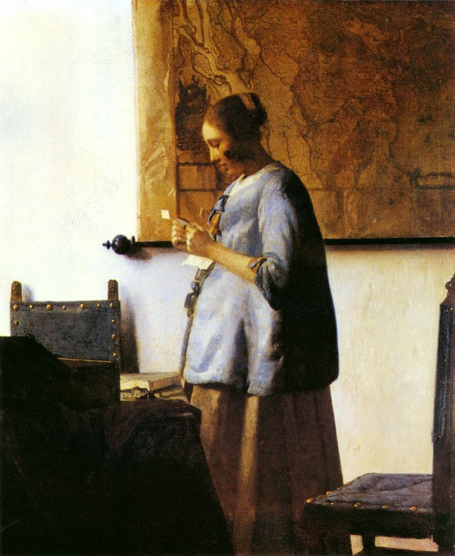 荷兰17世纪杰出画家约翰内斯·维米尔( Johannes Vermeer)