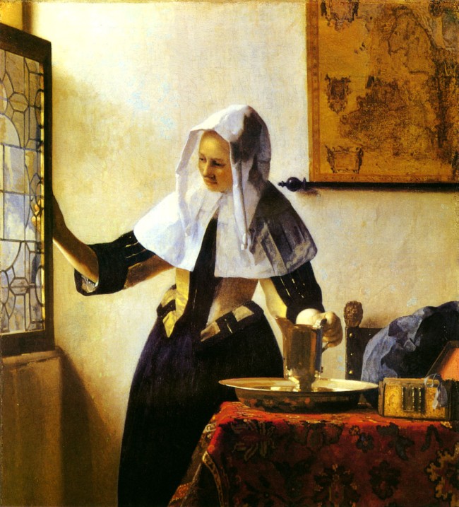 荷兰17世纪杰出画家约翰内斯·维米尔( Johannes Vermeer)