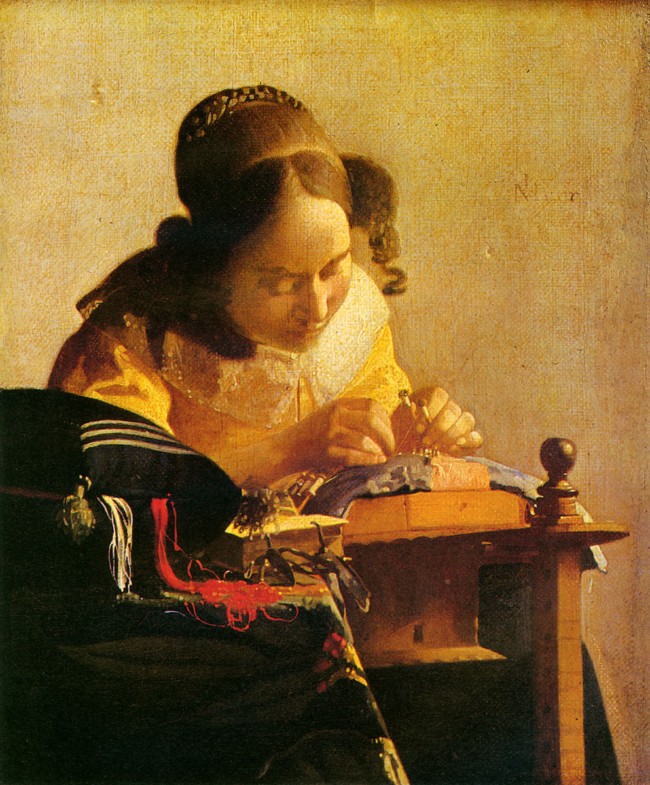 荷兰17世纪杰出画家约翰内斯·维米尔( Johannes Vermeer)