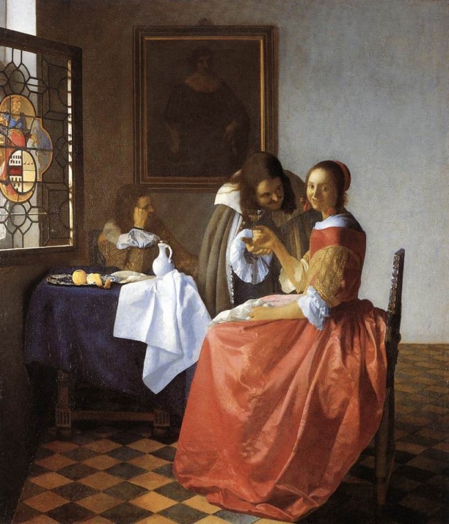 荷兰17世纪杰出画家约翰内斯·维米尔( Johannes Vermeer)